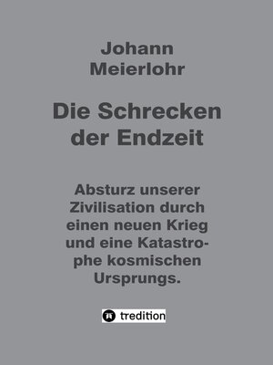 cover image of Die Schrecken der Endzeit